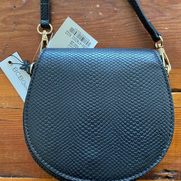 BCBG "Jessie" Crossbody Bag, Black NWT - Picture 5 of 9